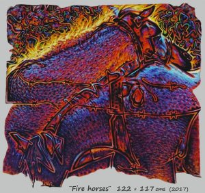 fire horses